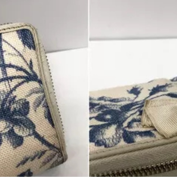 Gucci GG Marmont Long Wallet Wallet Floral Canvas Limited Edition - Picture 7 of 11